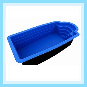 Modelo RC425 fabricada en plastico reforzado con fibra de vidrio pintada con gelcoat con resina isoftalica
